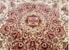 Тъкан персийски килим Blue stones 2538 cream елипса
